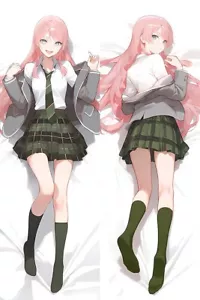 Federa copricuscino 59" Anon Chihaya stampa double face anime 150 cm 2 vie 2 - Foto 1 di 1