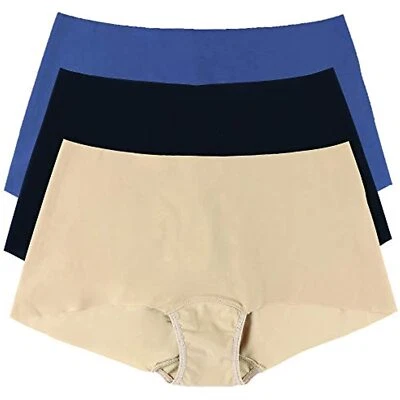 hanky panky 286415 Boyshort Value 3 Pack,Granite/Taupe/Black, Size Small - Image 1 of 4