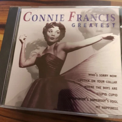 CONNIE FRANCIS: Greatest  PORTUGAL  > VG+/VG+(CD) - Bild 1 von 4