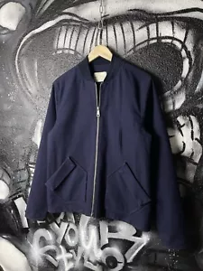 FOLK Giacca Bomber Marina Militare Uomo Taglia 3 M - Foto 1 di 11