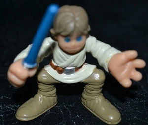 STAR WARS GALACTIC HEROES LUKE SKYWALKER WITH LIGHTSABER LOOSE - Picture 1 of 1