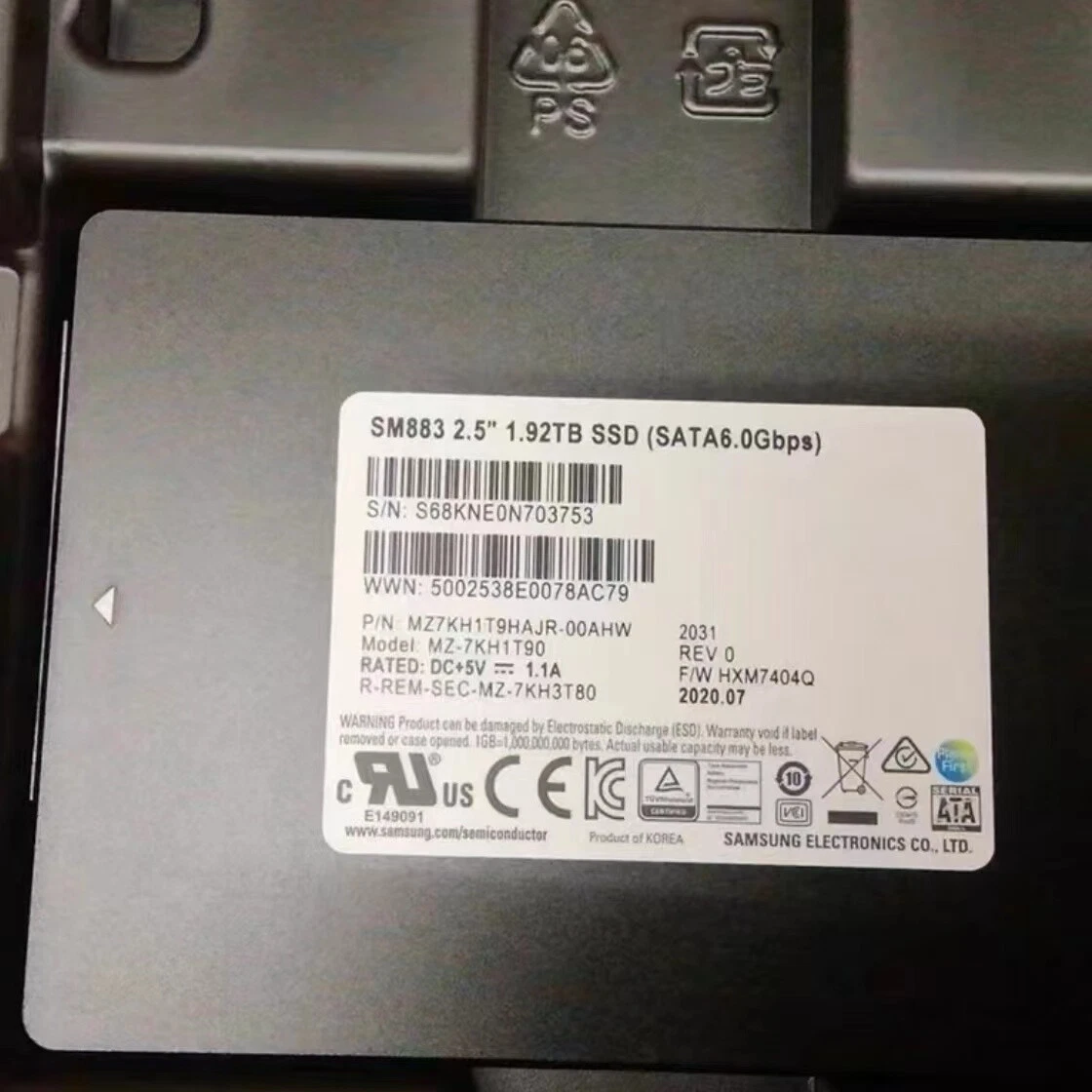 Samsung Solid State Drives 1.9 TB for sale | eBay