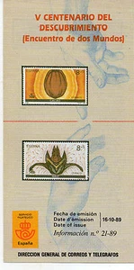 España V Centenario Descubrimiento America año 1989 (CV-306) - Picture 1 of 1