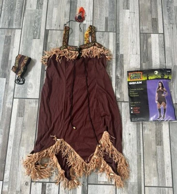 womens halloween costume large Totally Ghoul Indian Costume - Image 1 of 4