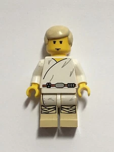 Lego MISPRINT Luke Skywalker Minifigure sw0021 (Tatooine) Rare - Picture 1 of 5