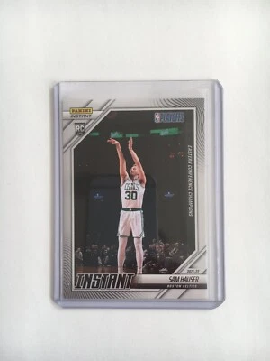2021-2022 PANINI INSTANT #248 RC SAM HAUSER EASTERN CONFERENCE CHAMPS 147 MADE🔥 - Image 1 of 2