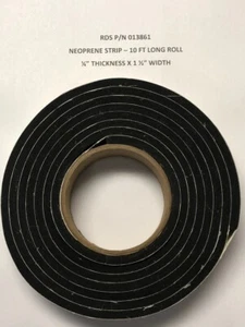 RDS Neoprene Strips (10 Foot Roll) Model: RDS-013861 - Picture 1 of 1