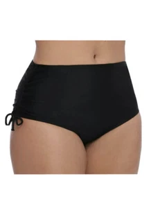 So Juniors Plus High Waist Bottom Bikini Black Size 3X NWT - Picture 1 of 8