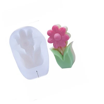 76x115x39mm Handmade 3D Silicone Flower Mold Environmentally Friendly Flower - Image 1 of 4