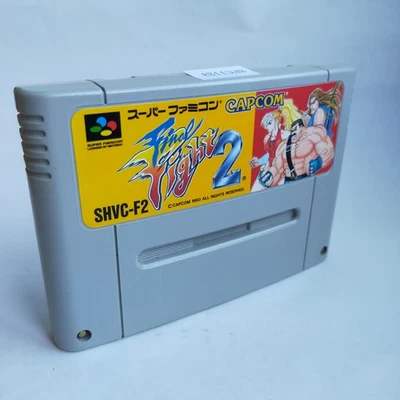 Final Fight 2 Capcom pre-owned Nintendo Super Famicom SFC SNES T - Image 1 of 4