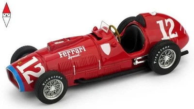 1/43 BRUMM FERRARI F1  375 INDIANAPOLIS N 12 1952 A.ASCARI - ROOKIE TEST RED - Immagine 1 di 3