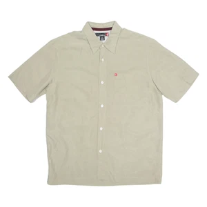 Camisa lisa QUIKSILVER Surf para hombre beige S - Imagen 1 de 6
