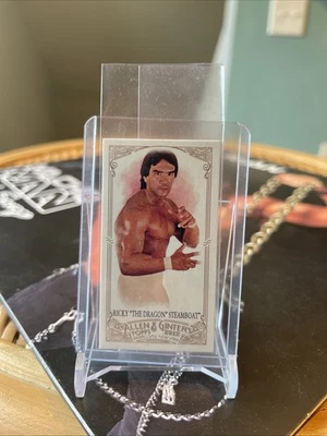 2012 Topps Heritage WWE - Allen & Ginter Minis Ricky "The Dragon" Steamboat #27 Foto 1 de 2