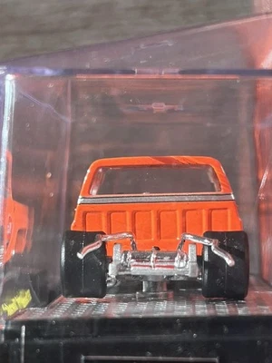 1/64 M2 1979 CHEVROLET SILVERADO SQUARE BODY. MIJO SPEED SHOP ORANGE MJS 22 - Image 1 of 4