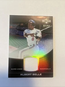 2011 Topps Triple Threads Jersey relic Albert Belle /27 - Picture 1 of 2