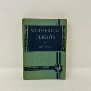 Wuthering Heights Emily Bronte Antique Vintage University Classics Appleby & Co - Picture 1 of 12