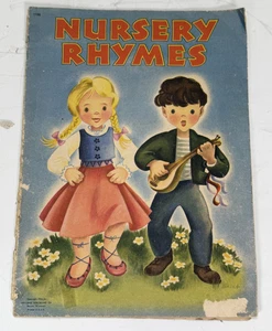 Nursery Rhymes Copyright 1946 By Whitman Publishing Co - Bild 1 von 7