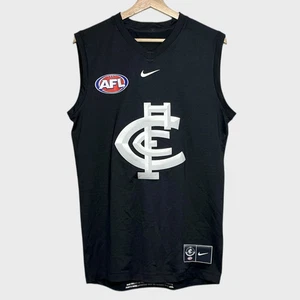 Camiseta de fútbol australiana sin mangas Nike Carlton Blues 2019 emitida por el equipo grande - Imagen 1 de 5
