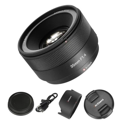 35mm F1.4 Auto Focus APS-C X Mount Camera Lens for Fuji X-Mount Cameras X-T10... - Image 1 of 4