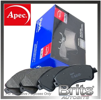 Conjunto de pastilhas de freio dianteiras azuis genuínas Apec para Mitsubishi ASX - Imagem 1 de 2