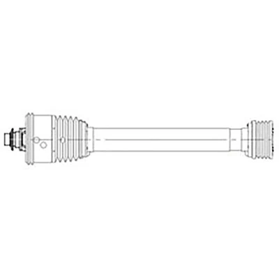 Complete CV PTO Driveline Less Yoke Implement Fits Case IH fits Hesston - Image 1 of 4