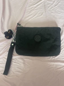 Kipling Compartment Wristlet Bag Adult Black Casual Stylish Women’s - Picture 1 of 4