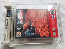 New Sealed N64 NINTENDO 64 NBA In The Zone '98 WATA VGA Graded 8.5 Seal Rated A