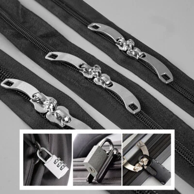 5 Pairs 5# 8# 10# Zipper Puller Head with Keyhole Metal Slider Replacement Kits - Image 1 of 4