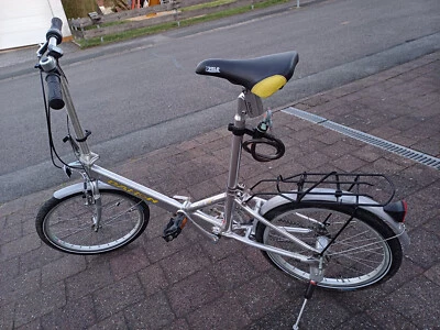 Dahon Helios Faltrad, Silber, Aluminium, Felgen- und Rücktrittbremse - Bild 1 von 4