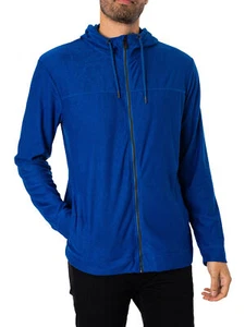 Regatta de los hombres Sudadera con capucha y cremallera completa Shorebay, Azul - Imagen 1 de 5