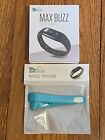 Virgin Pulse Max Buzz Activity Tracker in Black with Blue wristband standard