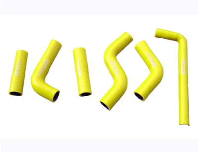 Manguera de radiador de silicona amarilla para 400/450/525 EXC 2002-2006 2003 2004 2005 Foto 1 de 4