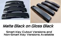 Black & Color Door Handle Overlays For 2004-2019 Nissan Titan YOU PICK COLOR