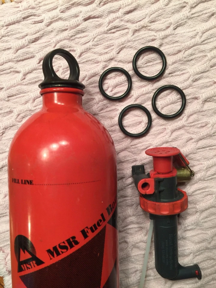 4  for $5.44 MSR Fuel Bottle Orings/seal gasket -- fits Stove Pump & Sigg types - Image 1 of 1