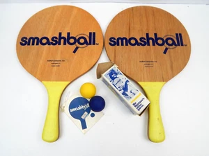 Juego de playa 4M Smashball al aire libre década de 1970 Matkot Israel pádel instrucciones - Imagen 1 de 2