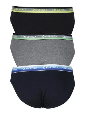 Superga Pacco da 3 slip uomo in colori assortiti - Immagine 1 di 3