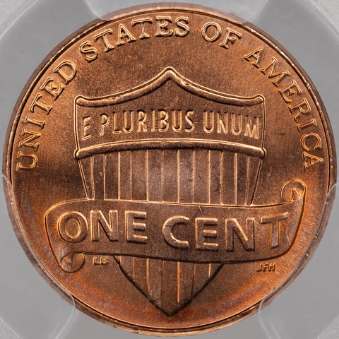 2014-D LINCOLN SHIELD 1 CENT PCGS SAMPLE UNIQUE APPEAL PRIME GEM (MR) Cover