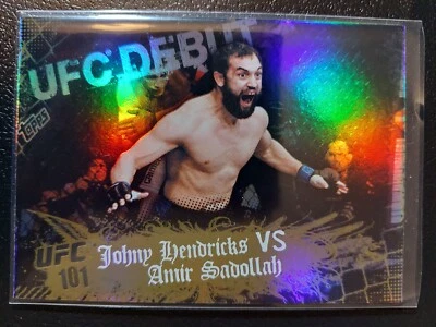 Johny Hendricks vs Amir Sadollah #125 2010 UFC Main Event Thick Gold Parallel - Image 1 of 2