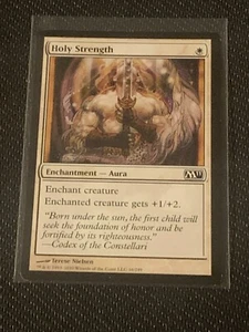 Magic the Gathering 2011 Holy Strength - Picture 1 of 2