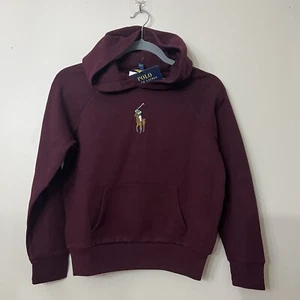 Polo Ralph Lauren Girls S（7）fleece embrio dered big Pony Sweatshirt NWT - Picture 1 of 4