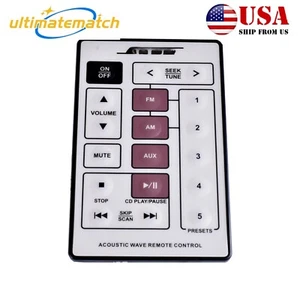 New Remote Control Fit for Bose CD-3000 Music Acoustic Wave Remote Control - Picture 1 of 4