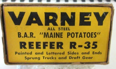 VARNEY #R-35  B.A.R."Maine Potatoes" 40' Reefer #6007 - Image 1 of 4