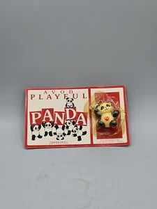 Vintage Avon Playful Panda Zipper Pull 1984 - Picture 1 of 4