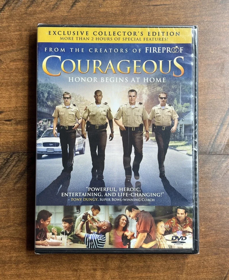 Courageous (exclusive collector's edition) (DVD) New & Sealed. - Image 1 of 2