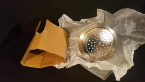 NEW Kohler Shower Head Brushed Nickel High End Luxurious Single Function 5-1/2"  - Picture 1 of 8