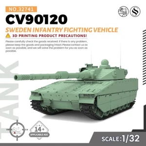 SSMODEL 1/32 Kit Modelo Militar Suecia CV90120 Infantería Vehículo de Combate JUEGOS - Imagen 1 de 5