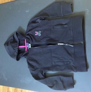 xs Psycho bunny kids zip up sweater mint condition no stains or holes - Picture 1 of 6