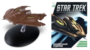 Star Trek - Nausicaan Fighter w/ Magazine #30 Eaglemoss Official Starships - New - Picture 1 of 6