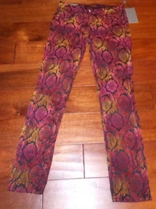 Seven 7 For All Mankind Girls Size 6X Skinny Second Skin Leggings Pants Stretch - Picture 1 of 4