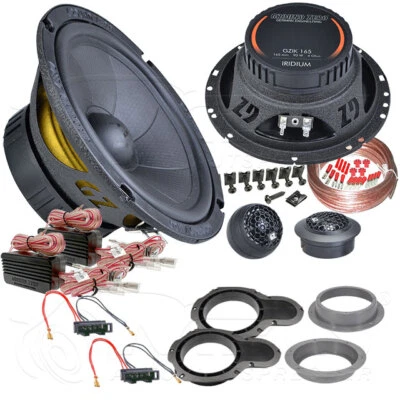 GROUND ZERO LAUTSPRECHER für VW PASSAT 3C B6 2005-2008 Front Vorn Tür 150W #AJIY - Bild 1 von 4